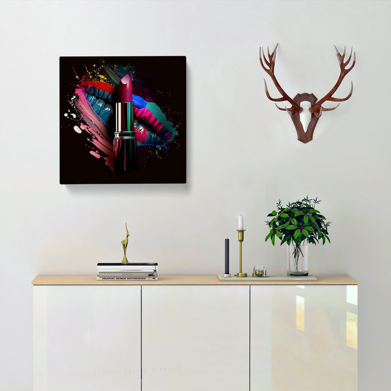 Modern Wall Art - Wrapped Canvas, 50cm H x 50cm W x 3cm D