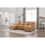 Canapé en U en forme de U de United We Win, canapé modulaire en chenille confortable de 110 po à 4 places pour le salon, canapé-lit modulaire avec méridienne double et mousse à mémoire de forme pour appartement-1086773742