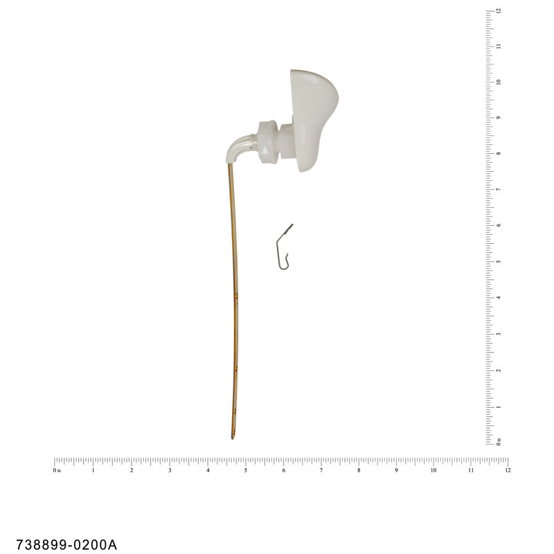 Trip Lever, White