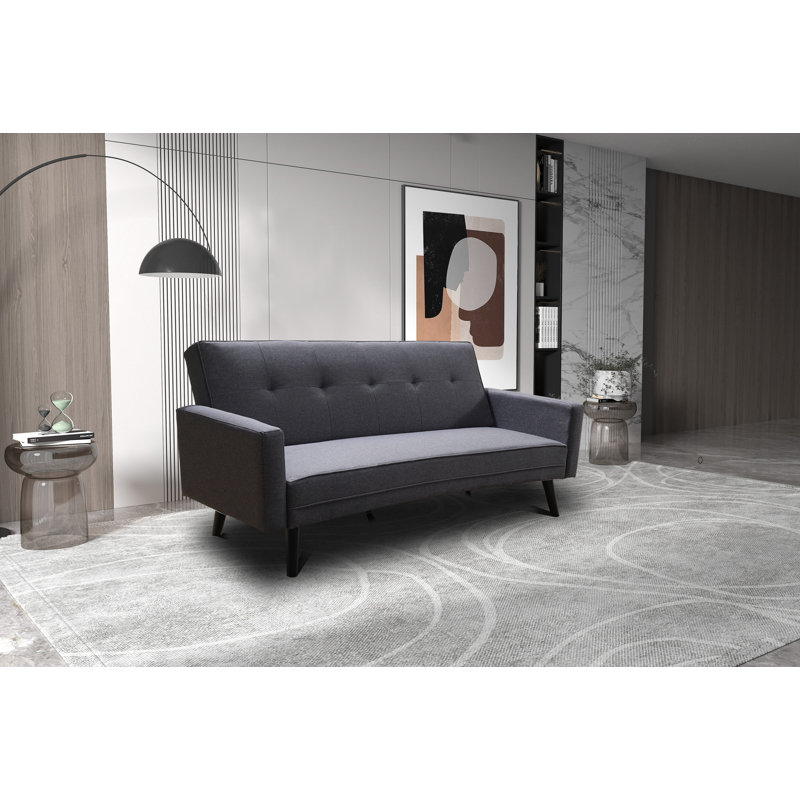 Canapé-lit pliable multifonctionnel gris foncé Aristedes