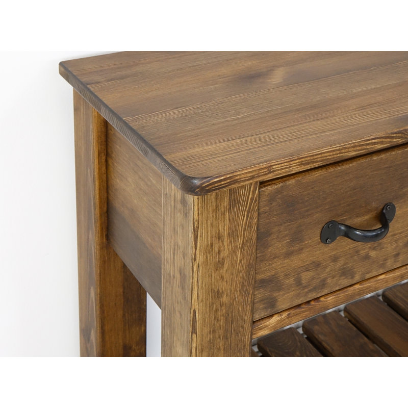 Broussard 130cm Solid Wood Console Table