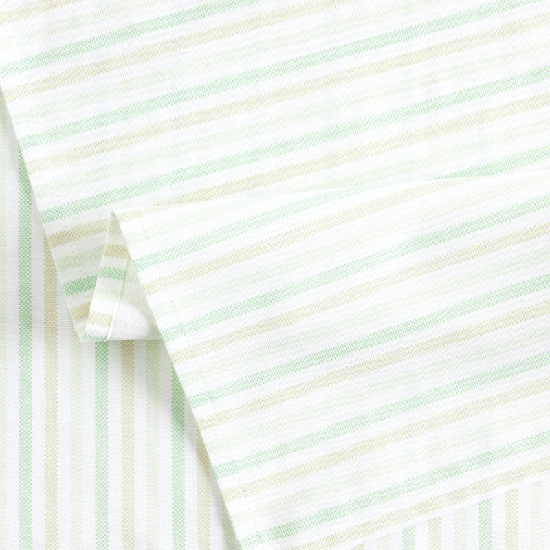 Serviette à rayures Martha Stewart, Menthe