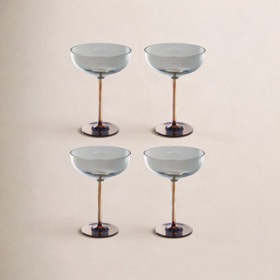 Iridescent Martini Glass