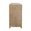 Roux 6-Drawer Reclaimed Pine Wood Dresser, Light Brown