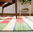 Barela Hand Woven Cotton Southwestern Rug-106292455