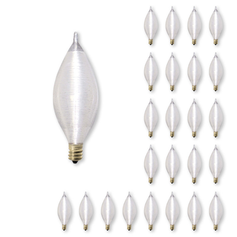 25 W C11 E12/Candelabra Incandescent Smart Bulb