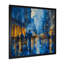 Bleu, bleu, liberté, banque, Banks - Banks, art mural, salon-408946991-408946980