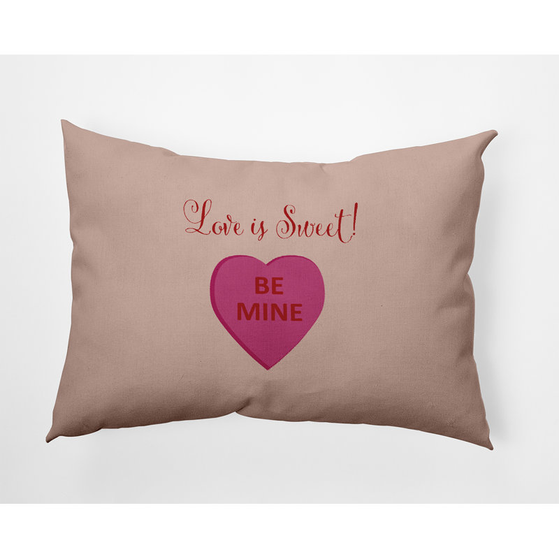 Reversible Throw Pillow, 14" H x 20" W, Rectangle