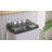High Efficiency Portable Washer Combo in White And Gray