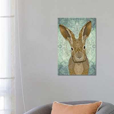 Ornate Bunny by Angelika Parker - Wrapped Canvas Gallery-Wrapped Canvas Giclée