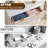 Modern 5 Drawer Dresser - Faux Marble Top & Curved Designsurface-1674987386