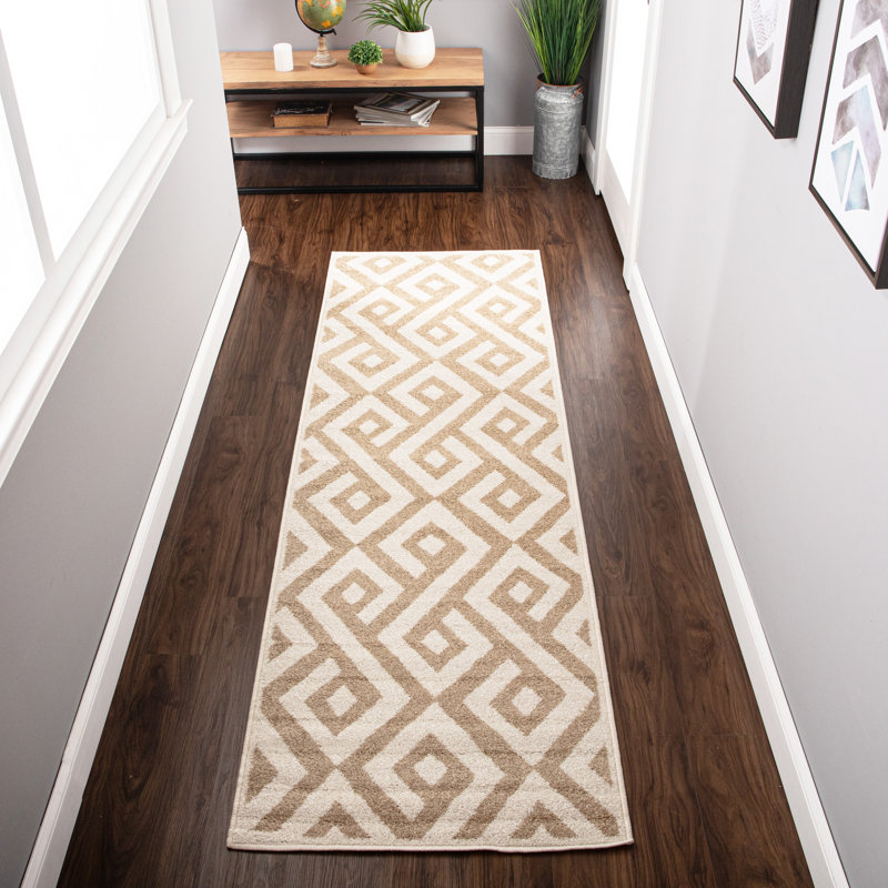 Mattera Geometric Indoor Rug, Runner 2'7" x 8'