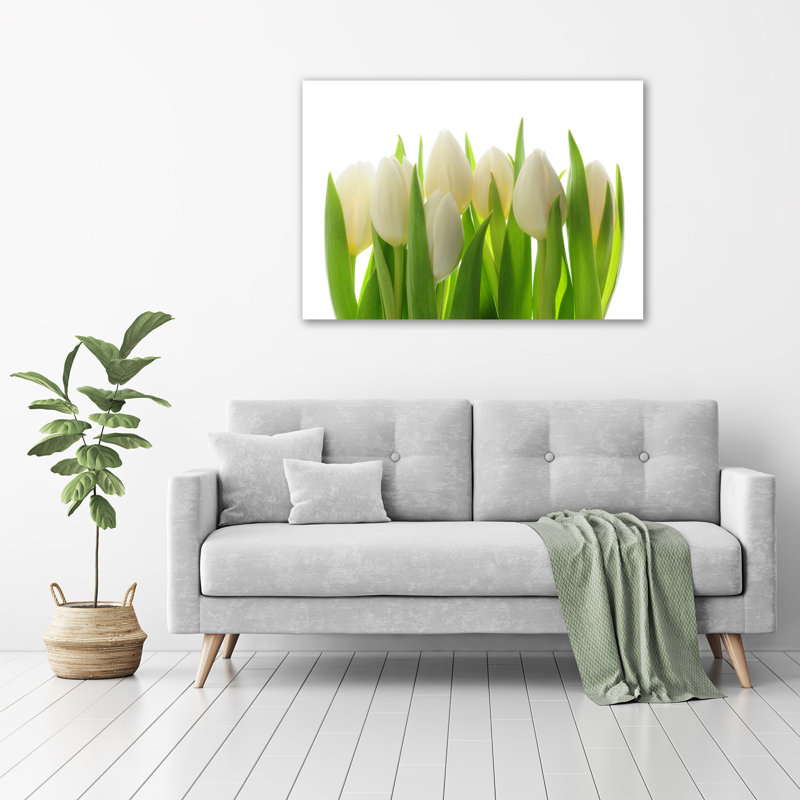 Tulips - No Frame Print on Glass
