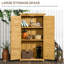 87 ft. W x 46 ft. D Manufactured Wood Pent Tool Shed
