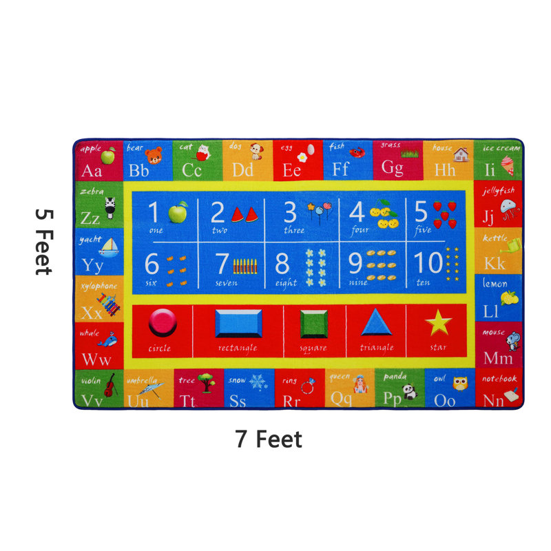 Tapis de jeu Alphabet Numéros