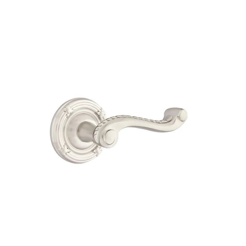 Levier de porte de passage, Gauche, Nickel satiné