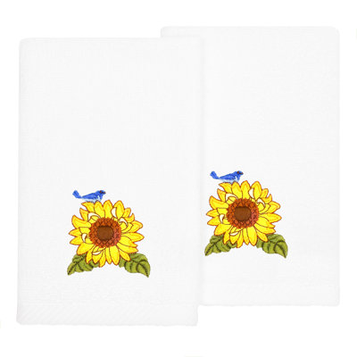  2 Piece 100% Turkish Cotton Fingertip Towel Set