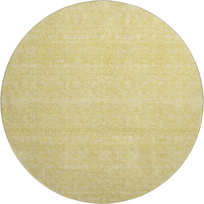 Premium Machine Washable Prisco Honey Rug