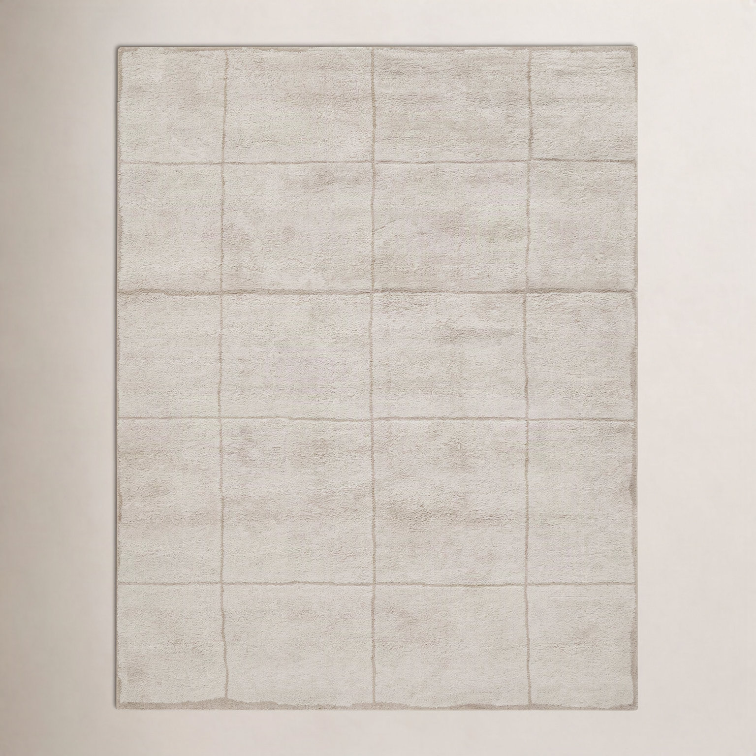 Merritt Hand-Tufted Geometric Wool Rug, Rectangle 7'9" x 9'9"