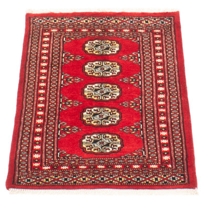 Peshawar Bokhara Red Rug 2'2" x 2'11"