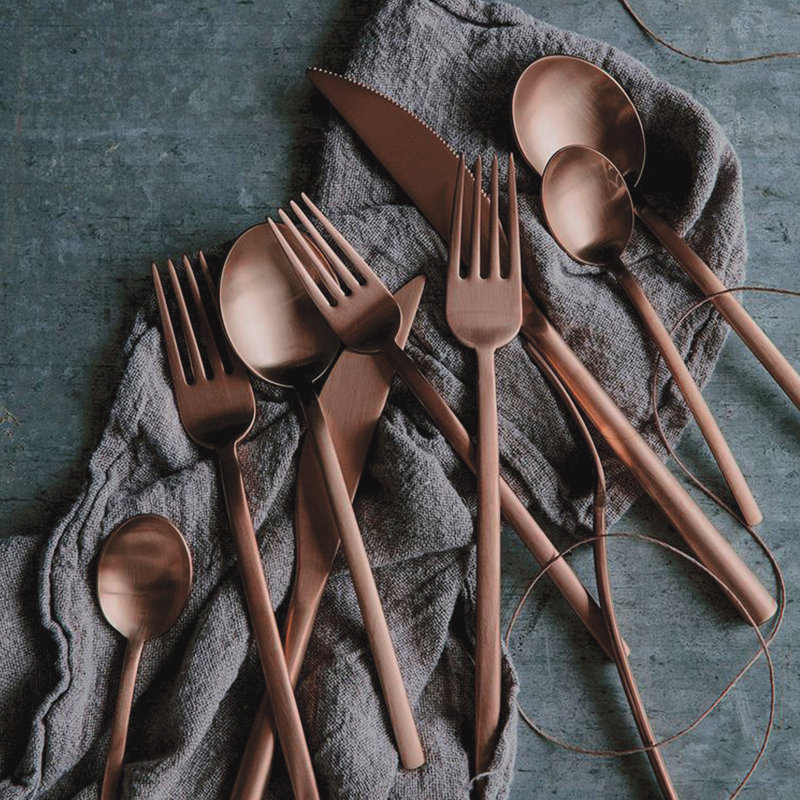 Due 2 - Piece Stainless Steel Flatware Set - Service for 1