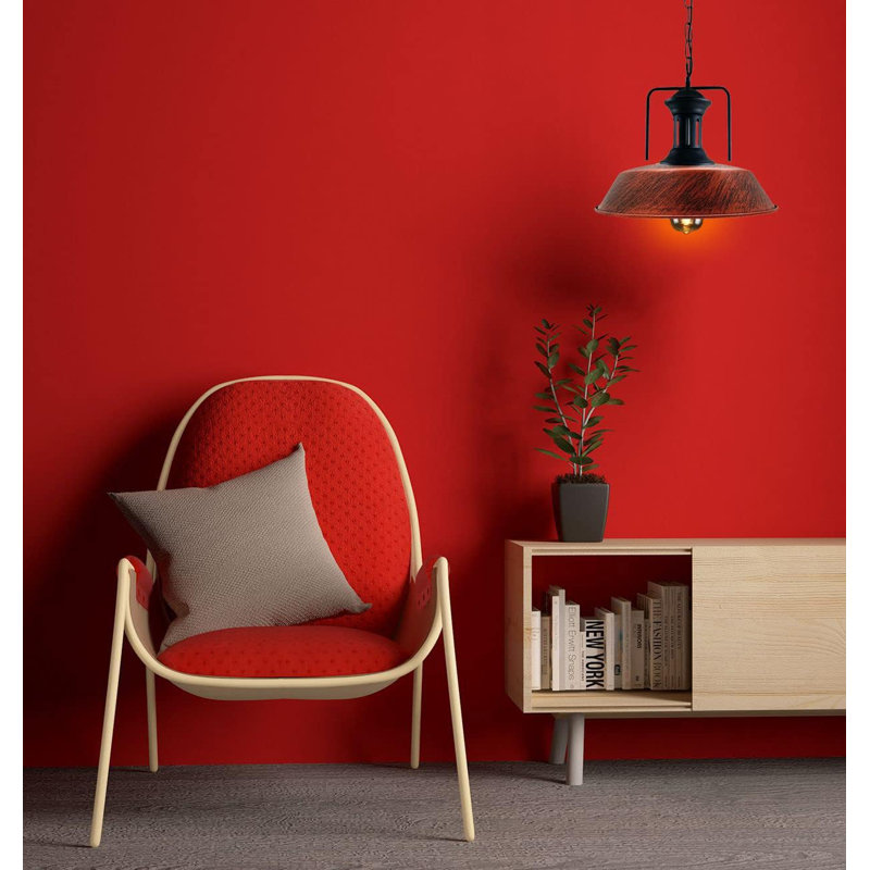 Colston 1 - Light Pendant, Rustic Red