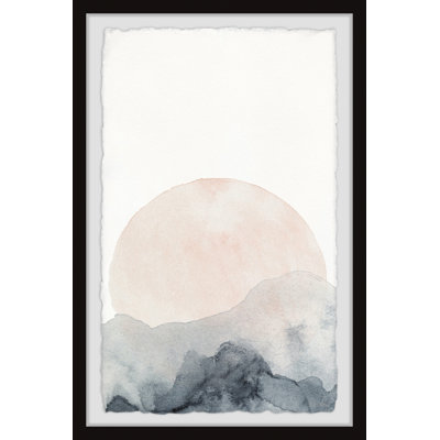 Almost Sunset - Single Picture Frame Painting