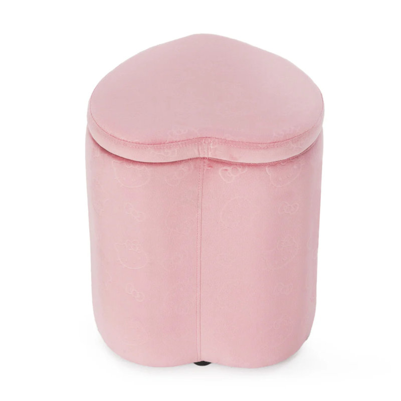 Chaise avec repose-pieds Hello Kitty Heart