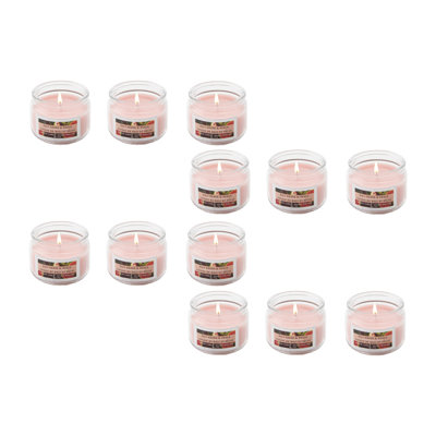 Haight 3 Oz Scented Glass Jar Bali Guava & Peach - Set Of 4