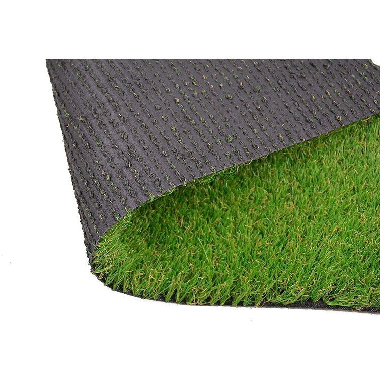 Primrue Custom Size Turf Artifical Grass Stair Treads | Wayfair