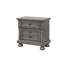 Table de chevet Meade, gris-398177651