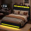 Upholstered Ottoman Storage Bed-581821342-581821340