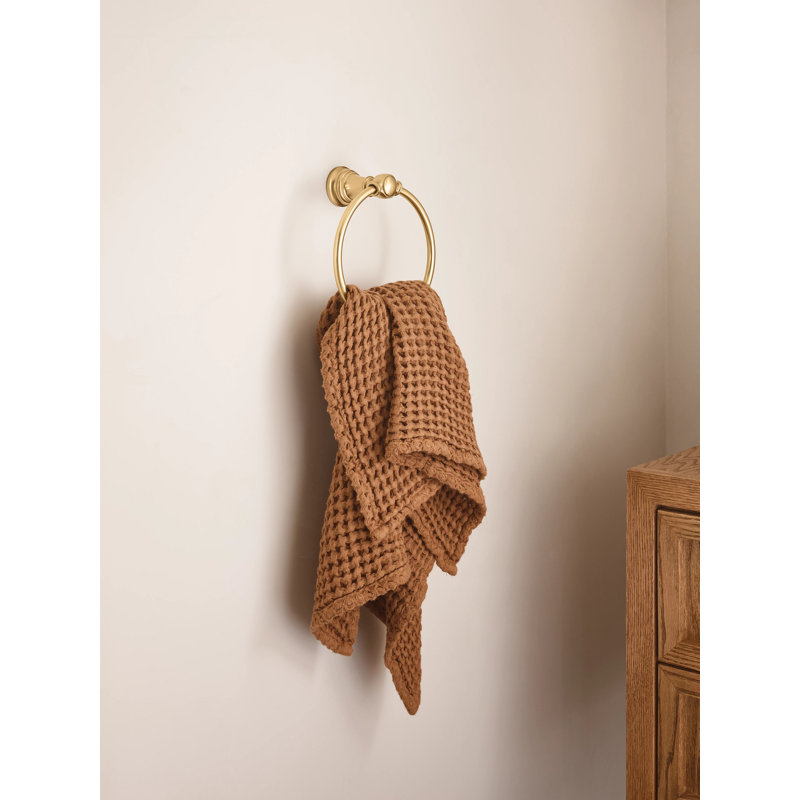Weymouth Wall Mounted Towel Ring, Chrome