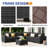 7-Person Outdoor Seating Group With Cushions And  Coffee Table-2102608561-2108246414