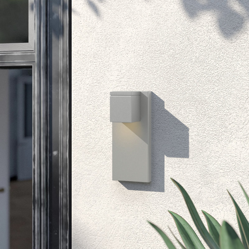 Dale LED Wall Light, Silver