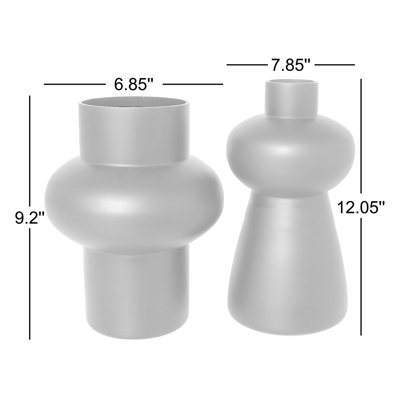 Mable 2-Piece Set Glass Table Vase