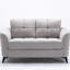 60" Woven Fabric Loveseat-905470348