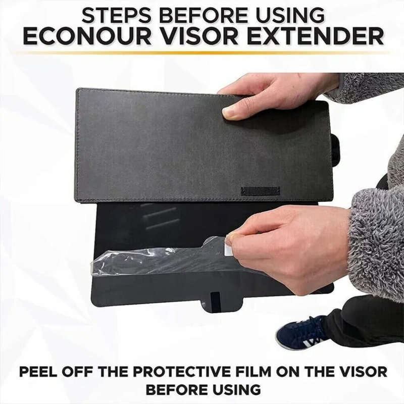 Auto Car Shade For Sun Extend Visor Cover Anti Glare Extension Driving Universal