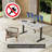 Hand Crank Standing Desk Frame with 48" Tabletop-884528183-884528179