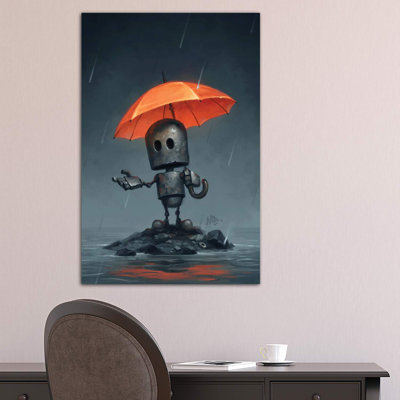 The Rainy Season by Matt Dixon - Wrapped Canvas Print