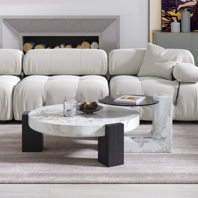 Jakwan 3 Legs Round Coffee Table Set