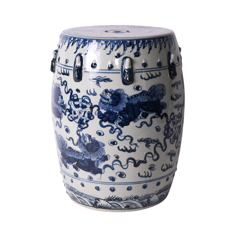Lion Garden Stool