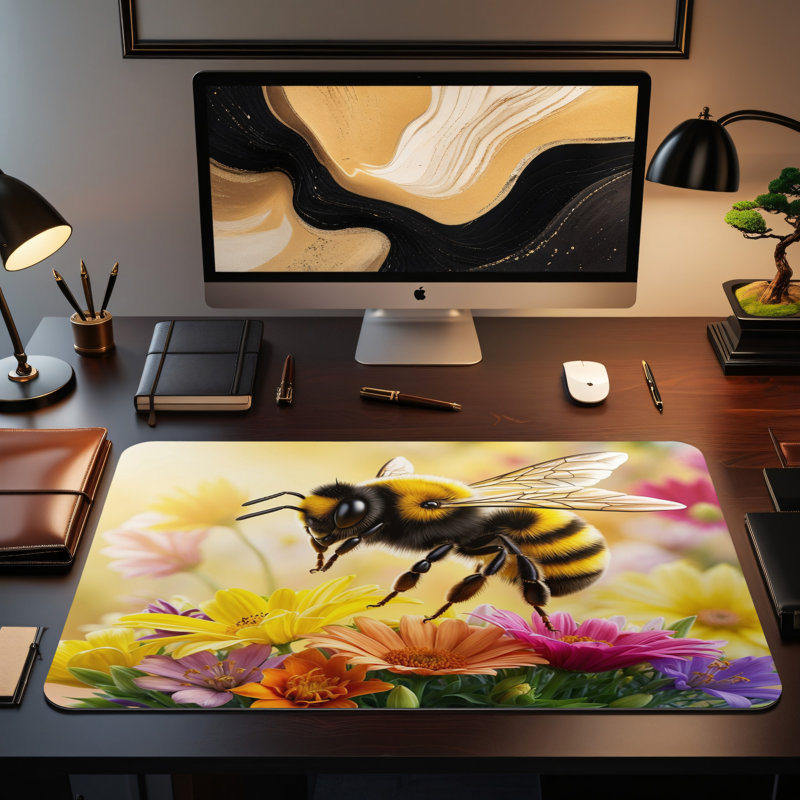 Polyester Desk Pad, 23.6x13.8