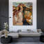 «Study of Peasants» par Fryderyk Pautsch - Art mural sur toile tendue avec châssis-1673267641
