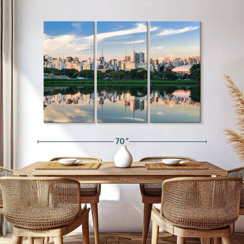 Senne Ibirapuera Park Skyline, H 42 po x l 65 po
