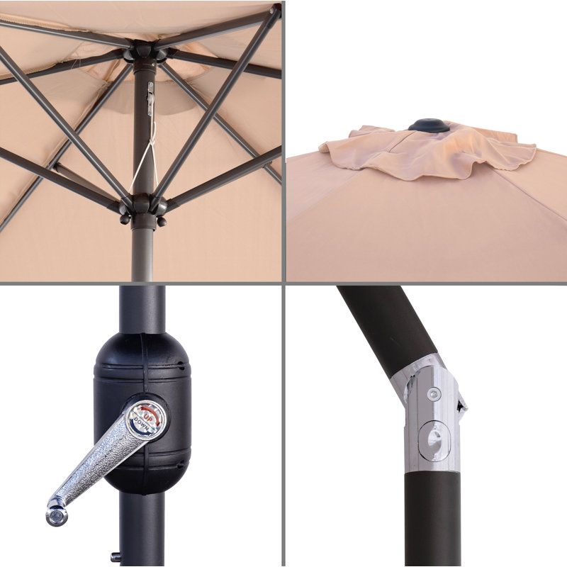 Potterville 300cm Tilt Market Parasol