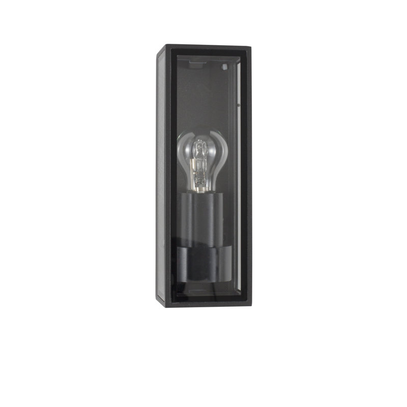 Anthracite Outdoor Flush Mount, 26cm H x 9cm W x 9cm D