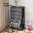 Kirklan 7 Drawer Storage Drawer, Gray/Black-164745383