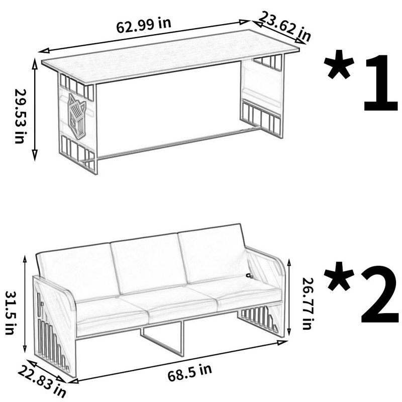 Lavernon 6 - Person Pedestal Dining Set