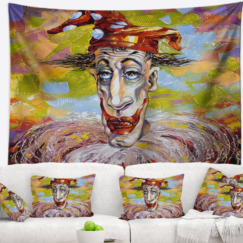 Polyester Tapestry, 50" H x 60" W